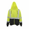 Cordova COR-BRITE Hooded Sweatshirts, Type R, Class 3, Lime, L SJ601-L